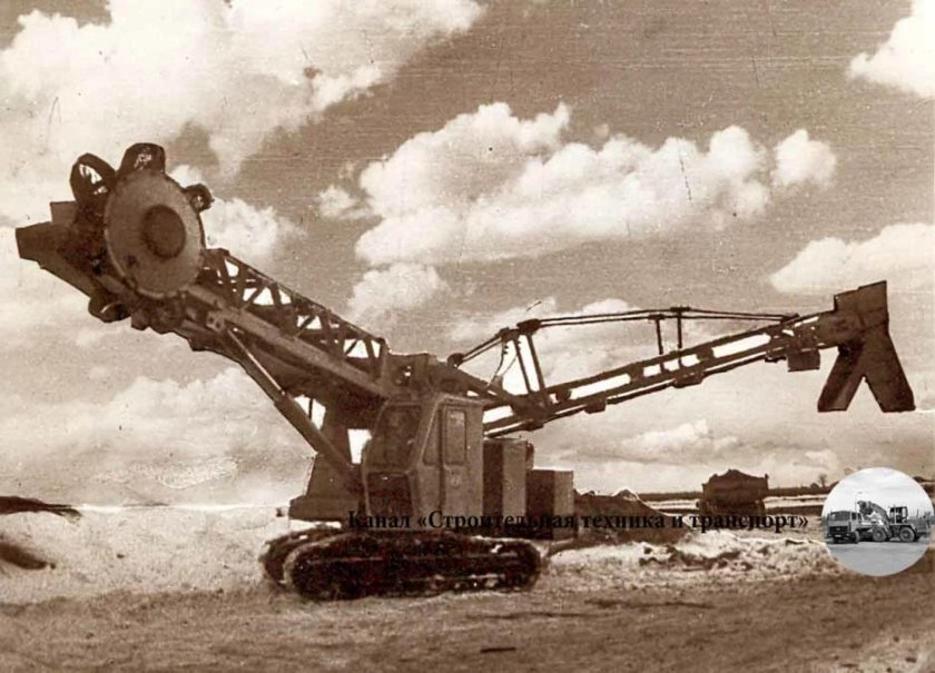 Советские экскаваторы