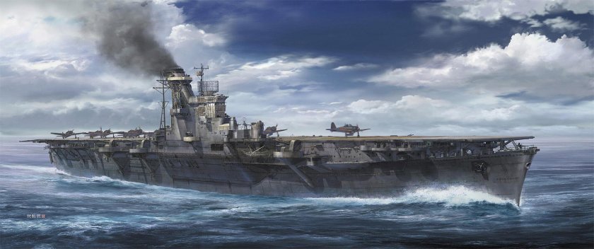 40030 Hasegawa 1/350 IJN aircraft Carrier Junyo