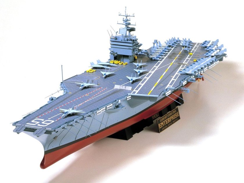 Tamiya u.s. aircraft Carrier cvn65 "Enterprise