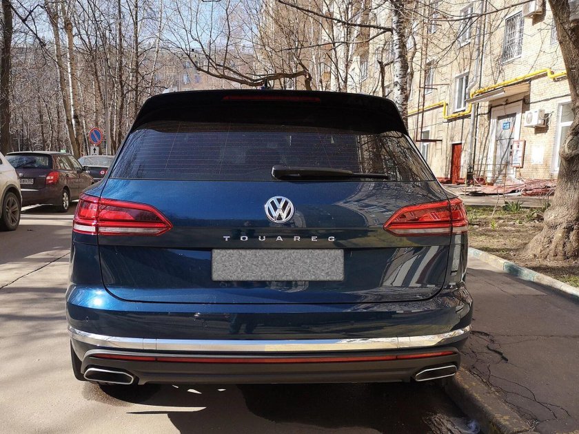 Volkswagen Touareg 2019 сзади