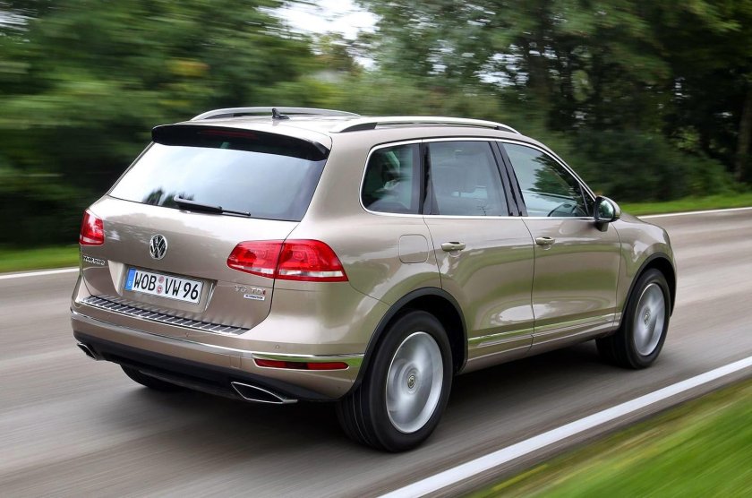 Фольксваген туарег 2016 сзади