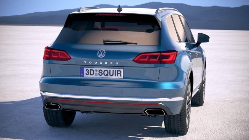 Volkswagen Touareg 2019 сзади