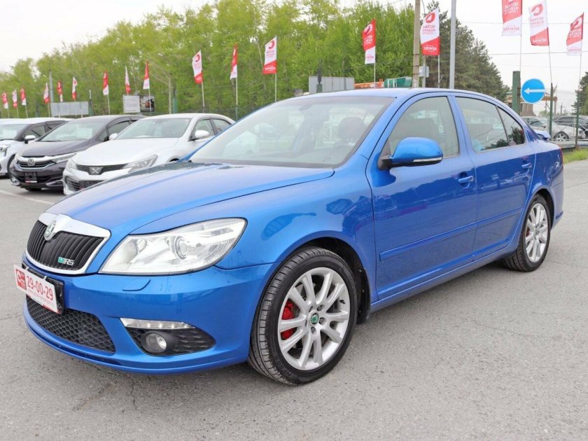 Skoda octavia rs ii рестайлинг