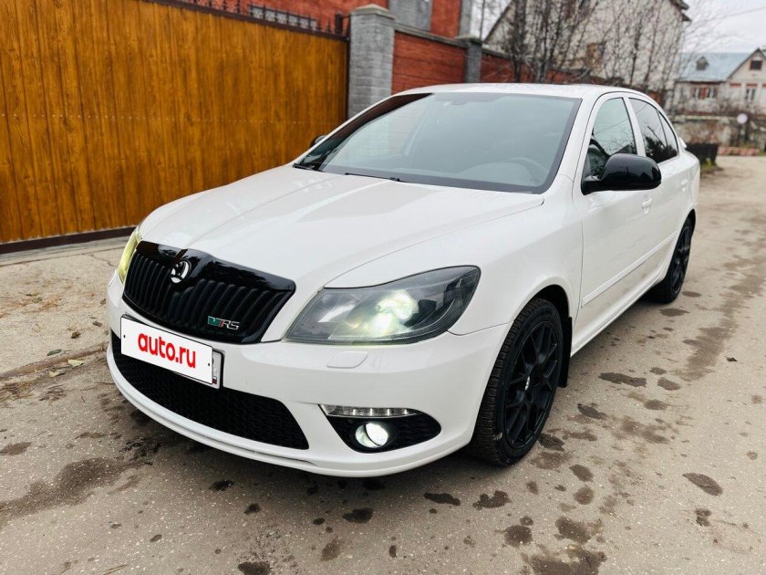 Шкода октавия рс 2 рестайлинг