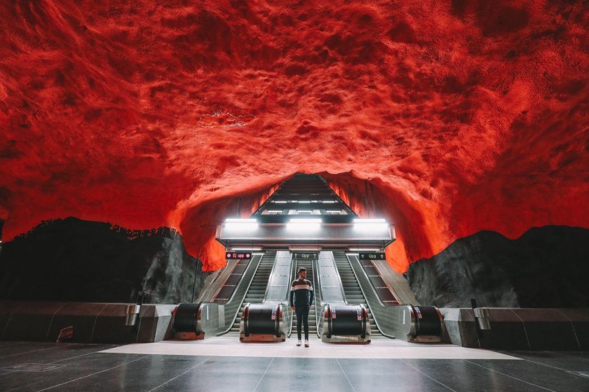 Стокгольмское метро, Швеция