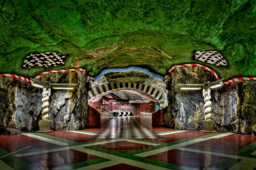 Станции метро Стокгольма