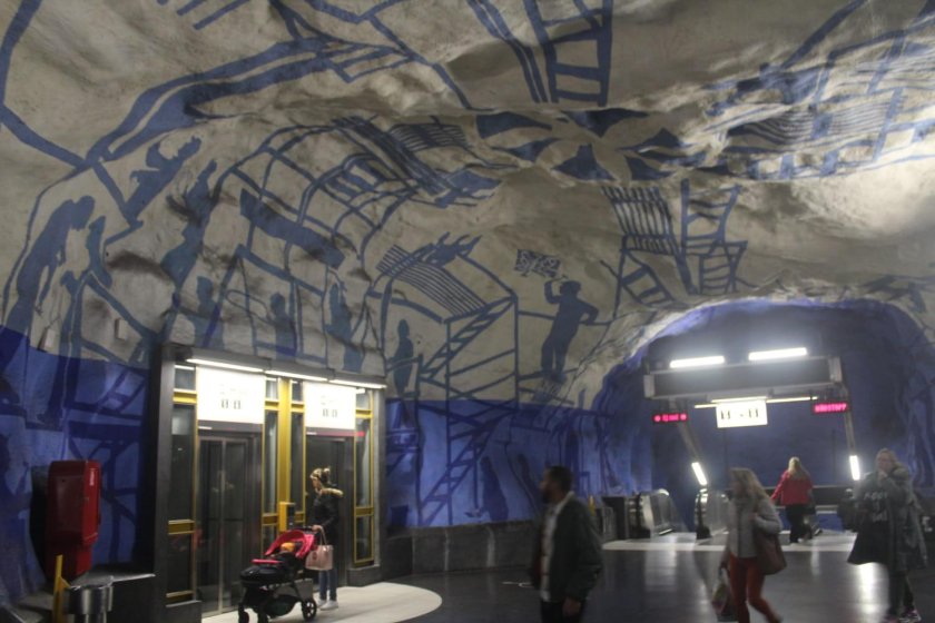 Станции метро Швеции