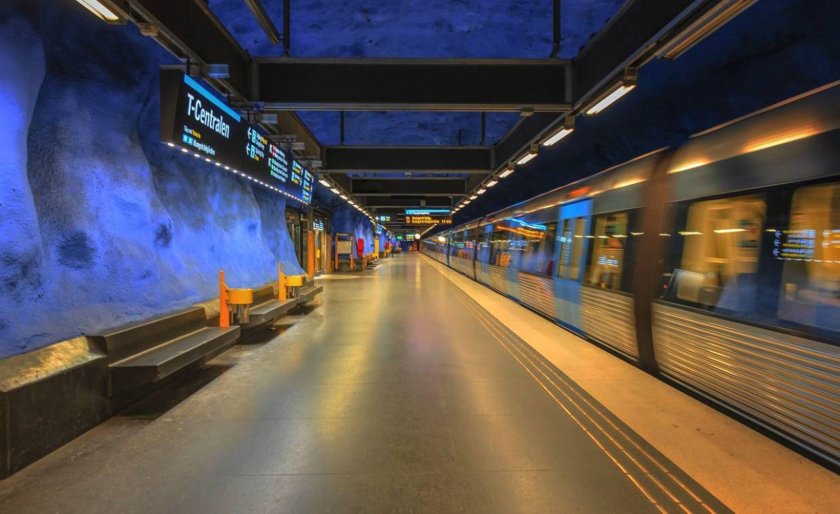 Вагоны метро Стокгольма