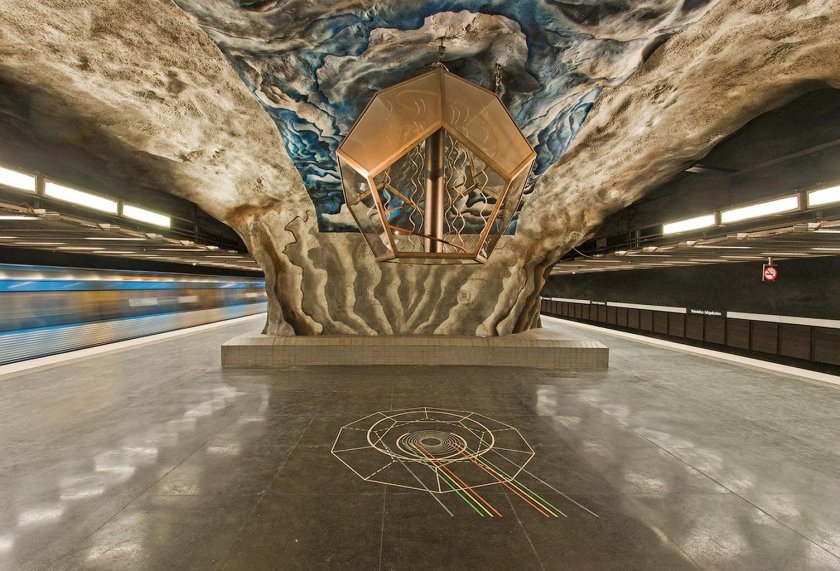 Станции метро Стокгольма