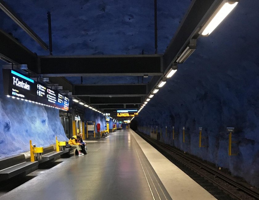 Станция метро т централен стокгольм