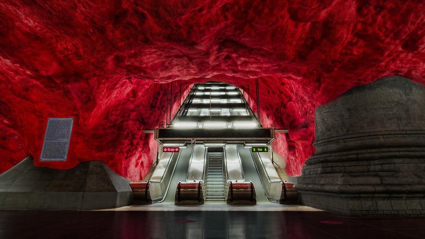 Станция метро Родхусет, Стокгольм