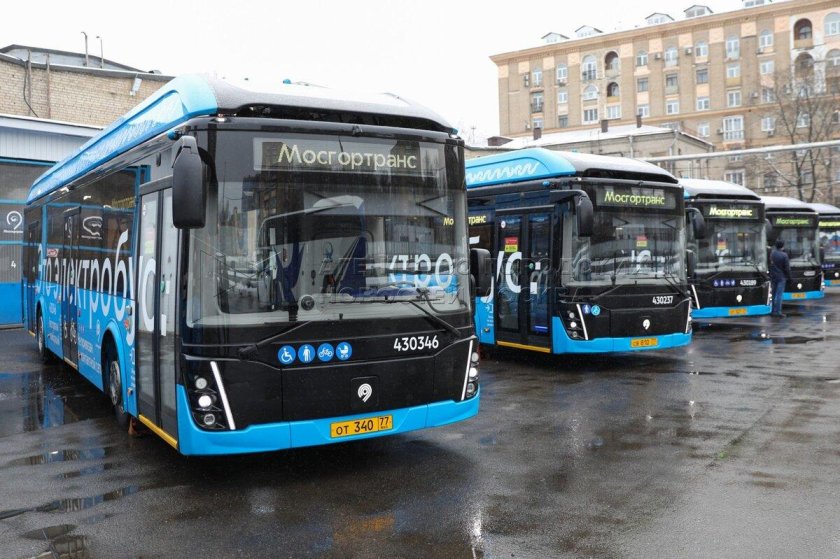 Электробус Мосгортранс 2022