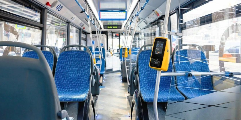 Электробус камаз 6282 салон