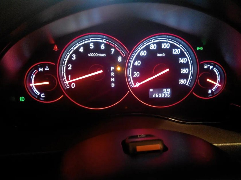 Приборная панель субару легаси оптитрон