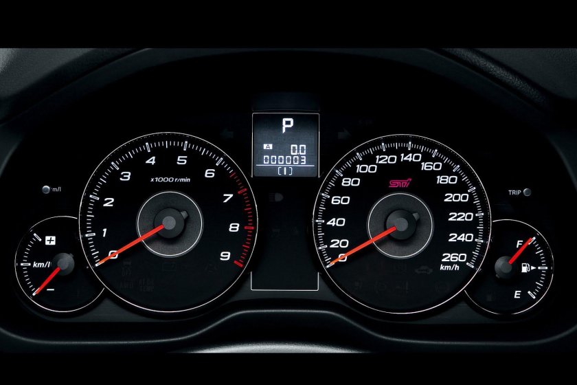 Панель приборов Субару Легаси