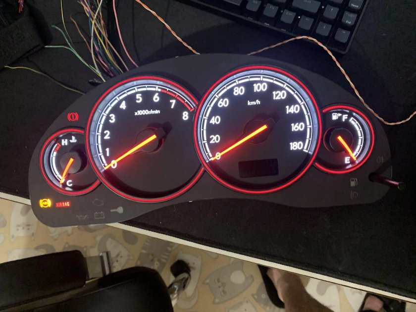 Приборка Subaru