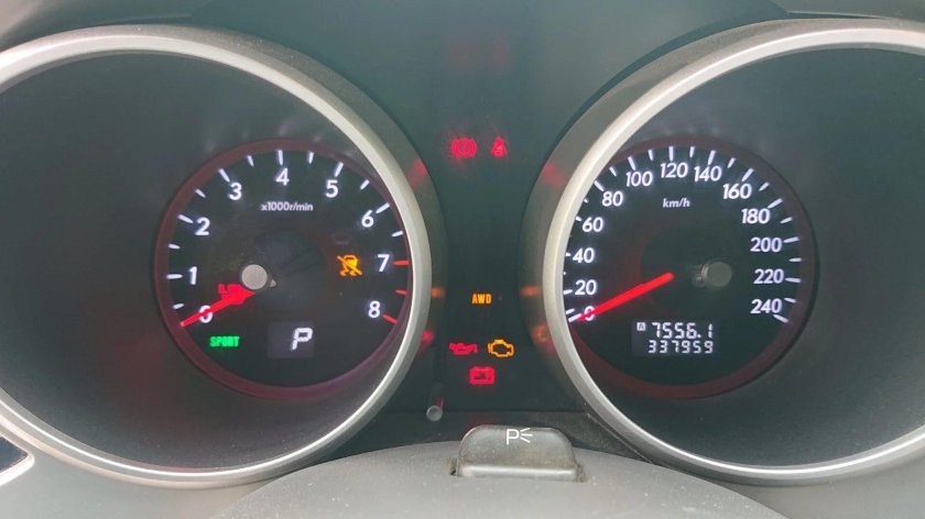 Панель приборов Субару Трибека