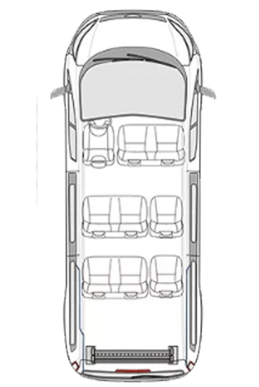 ГАЗ 32213 планировка салона