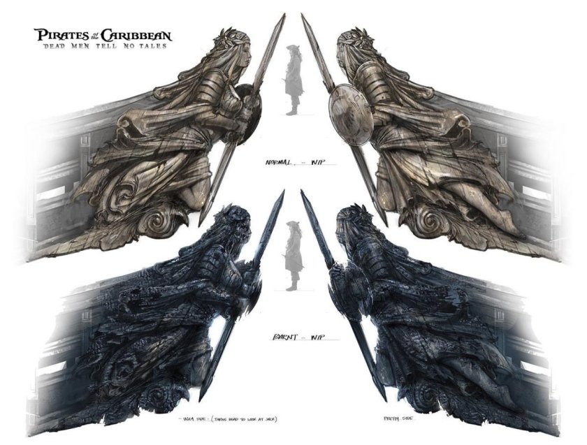 Пираты Карибского моря корабль немая Мария