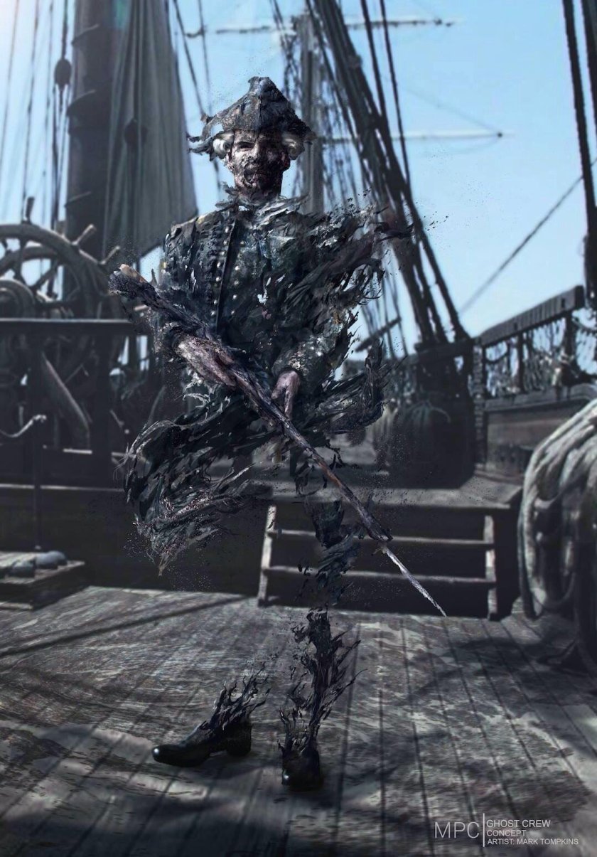 Капитан Салазар пираты Карибского моря корабль