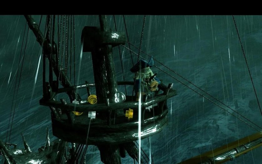 Корабль Салазара из пиратов Карибского моря