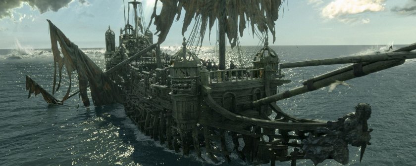 Пираты Карибского моря корабль Салазара