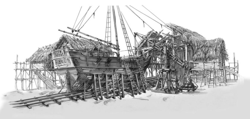 Тихая Мэри пираты Карибского моря