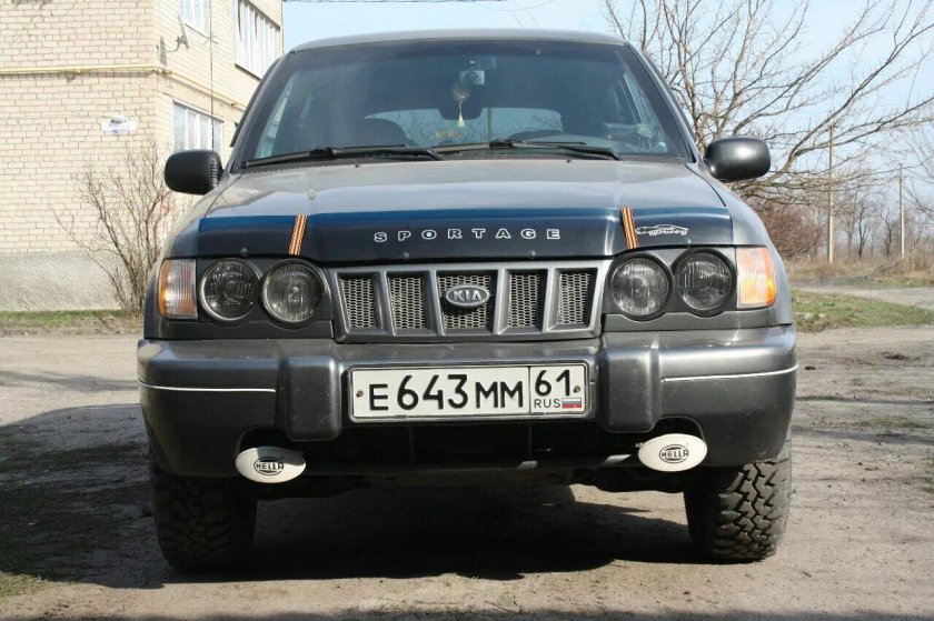 Kia Sportage 1 противотуманки