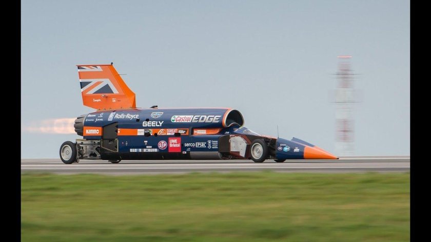 Машина bloodhound ssc