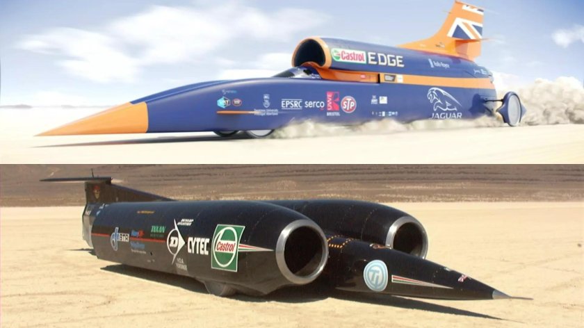 Реактивный Болид Bloodhound SSC