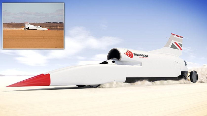 Машина Bloodhound SSC