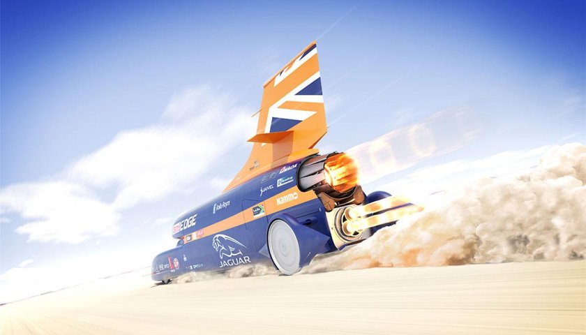 Машина Bloodhound SSC