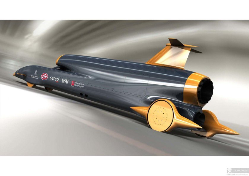 Сверхзвуковой автомобиль Bloodhound SSC
