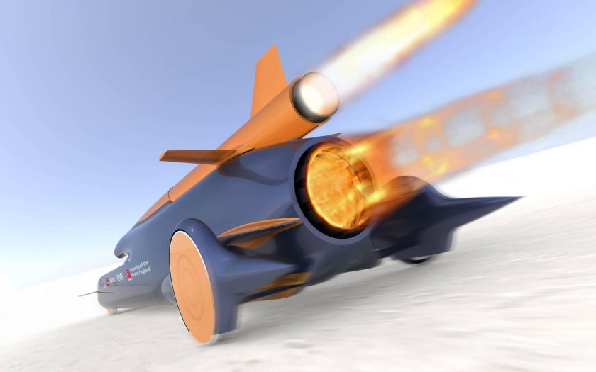 Сверхзвуковая машина Bloodhound SSC