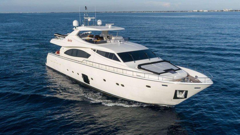 Моторная яхта Ferretti