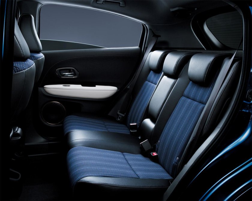 Honda Vezel салон алькантара