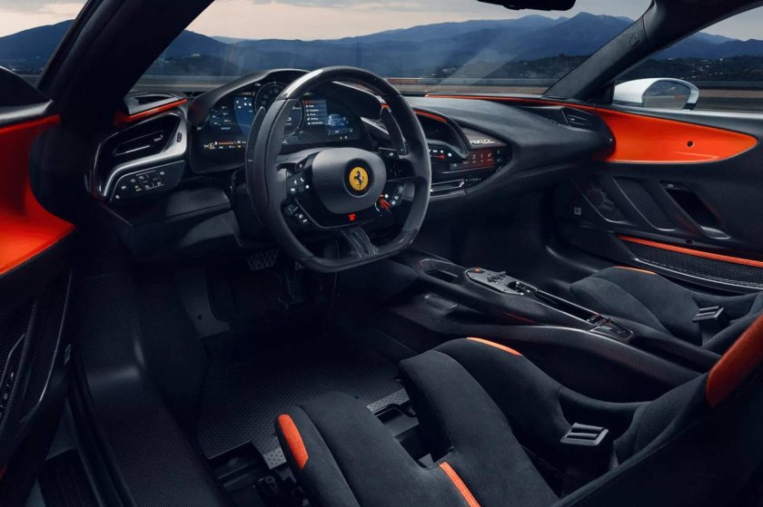 Ferrari sf90 Stradale салон