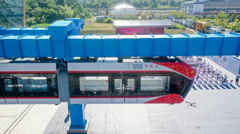 Маглев поезд Китай