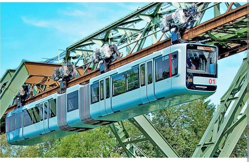 Вупперталь Германия монорельс