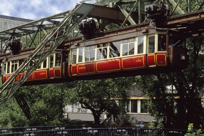 Подвесная железная дорога — Вупперталь, Германия