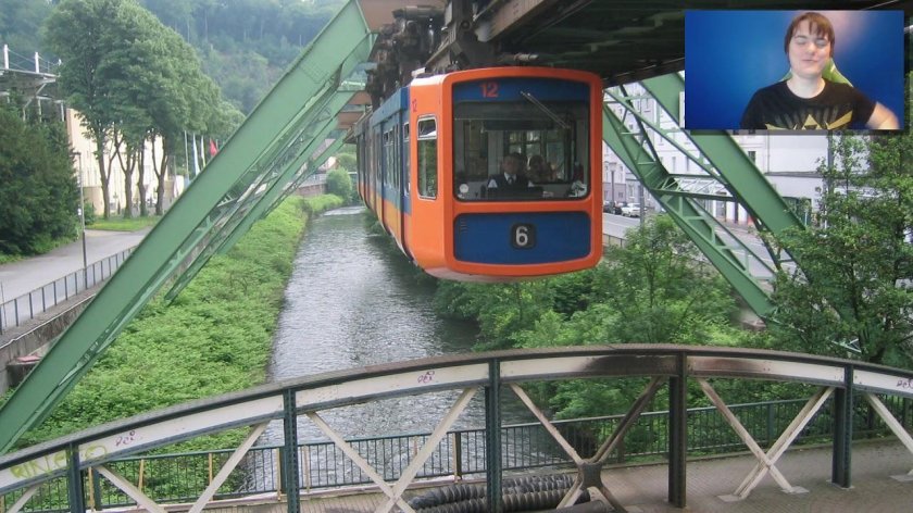 Вуппертальская подвесная дорога Германия