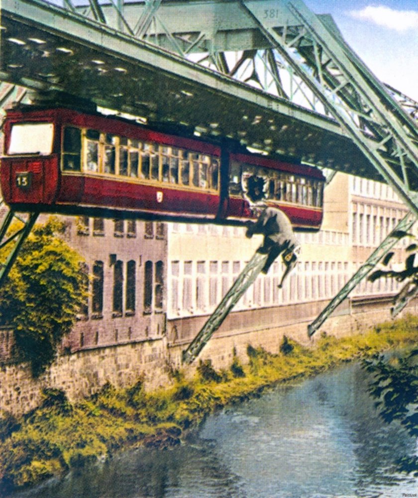 Вупперталь монорельсовая дорога