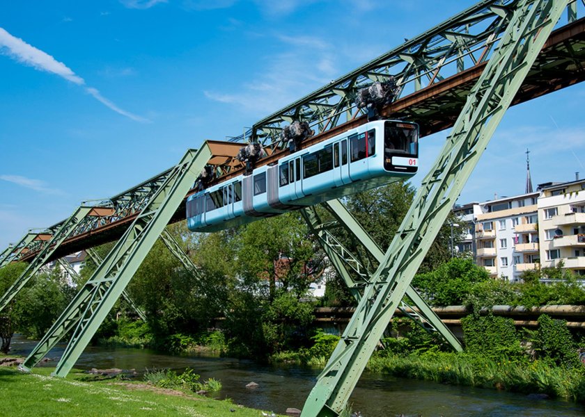 Вуппертальский монорельс Германия