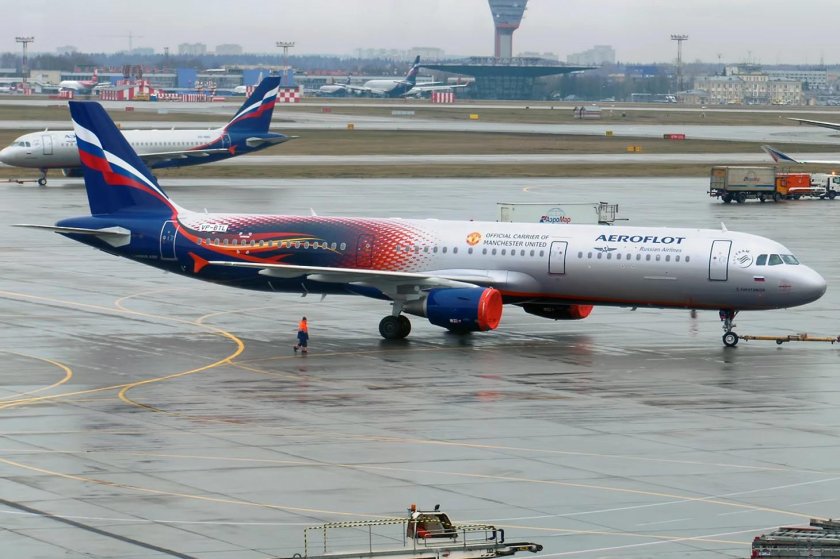 А321 аэрофлот манчестер юнайтед