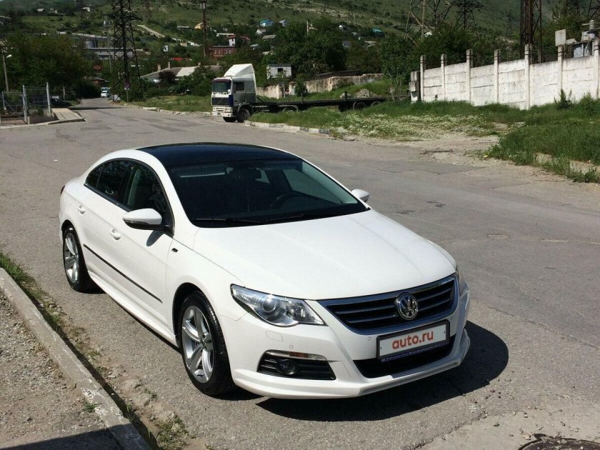 Volkswagen Passat cc 2011 белый