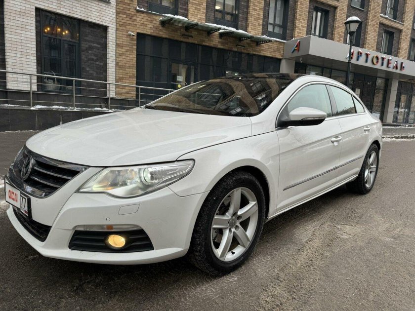 Volkswagen passat cc 2011 белый