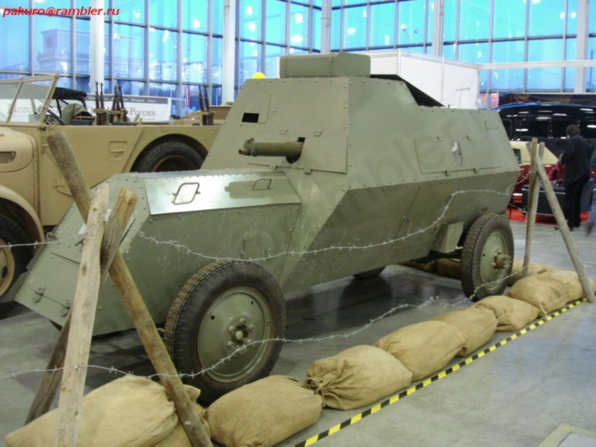 Бронеавтомобиль Руссо-Балт 1914