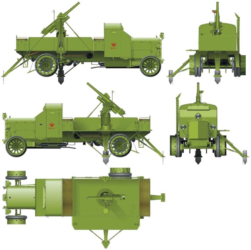 Бронеавтомобиль Руссо-Балт 1914