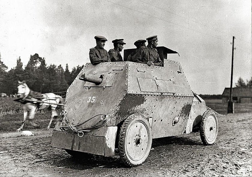 Бронеавтомобиль Руссо-Балт 1914
