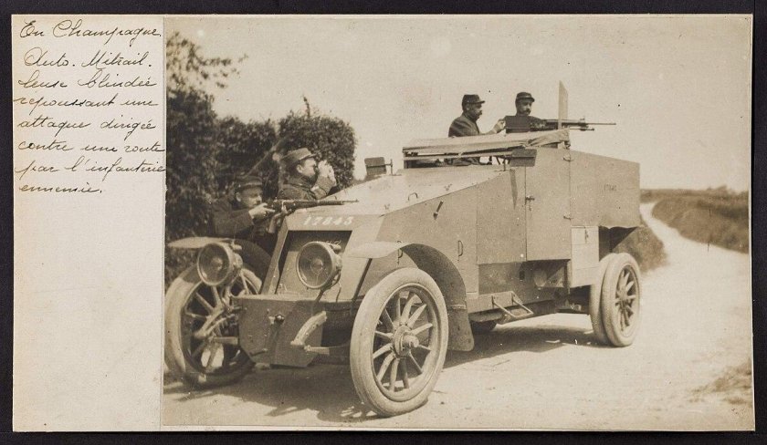 Бронеавтомобиль Рено 1914